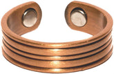 Wholesale PURE HEAVY COPPER STYLE # A  MAGNETIC RING ( sold by the piece )